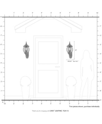 Frontenac 3 Light Outdoor Wall Lantern