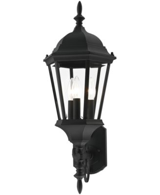 Hamilton 3 Light Outdoor Wall Lantern