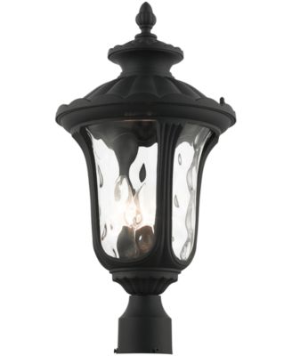Oxford 3 Light Outdoor Post Top Lantern