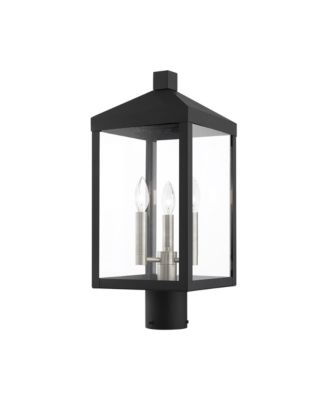 Nyack 3 Light Outdoor Post Top Lantern