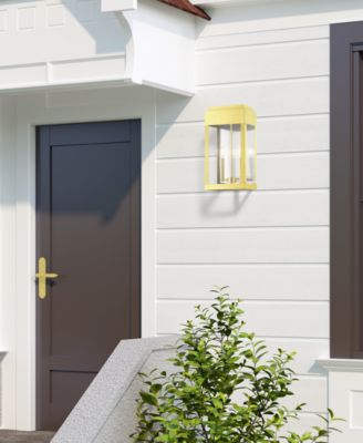 York 2 Light Outdoor Wall Lantern
