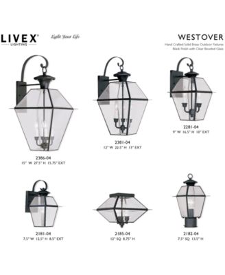 Westover 3 Light Outdoor Ceiling Mount
