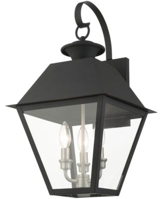 Wentworth 3 Light Outdoor Wall Lantern