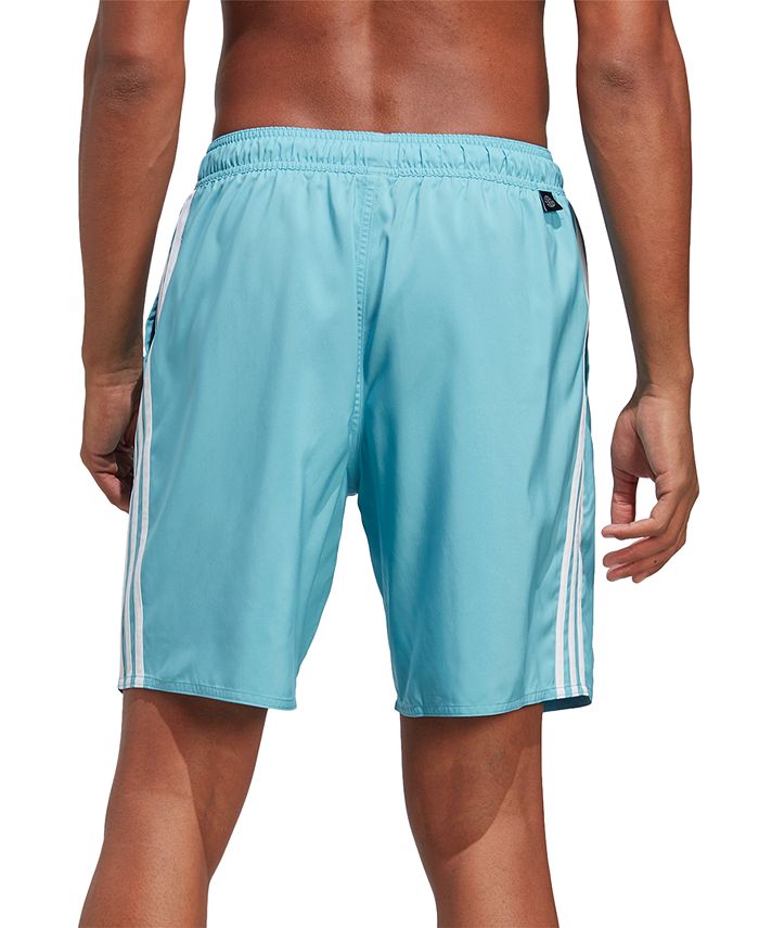 adidas Men's 3Stripes Classics 9" Swim Shorts Macy's