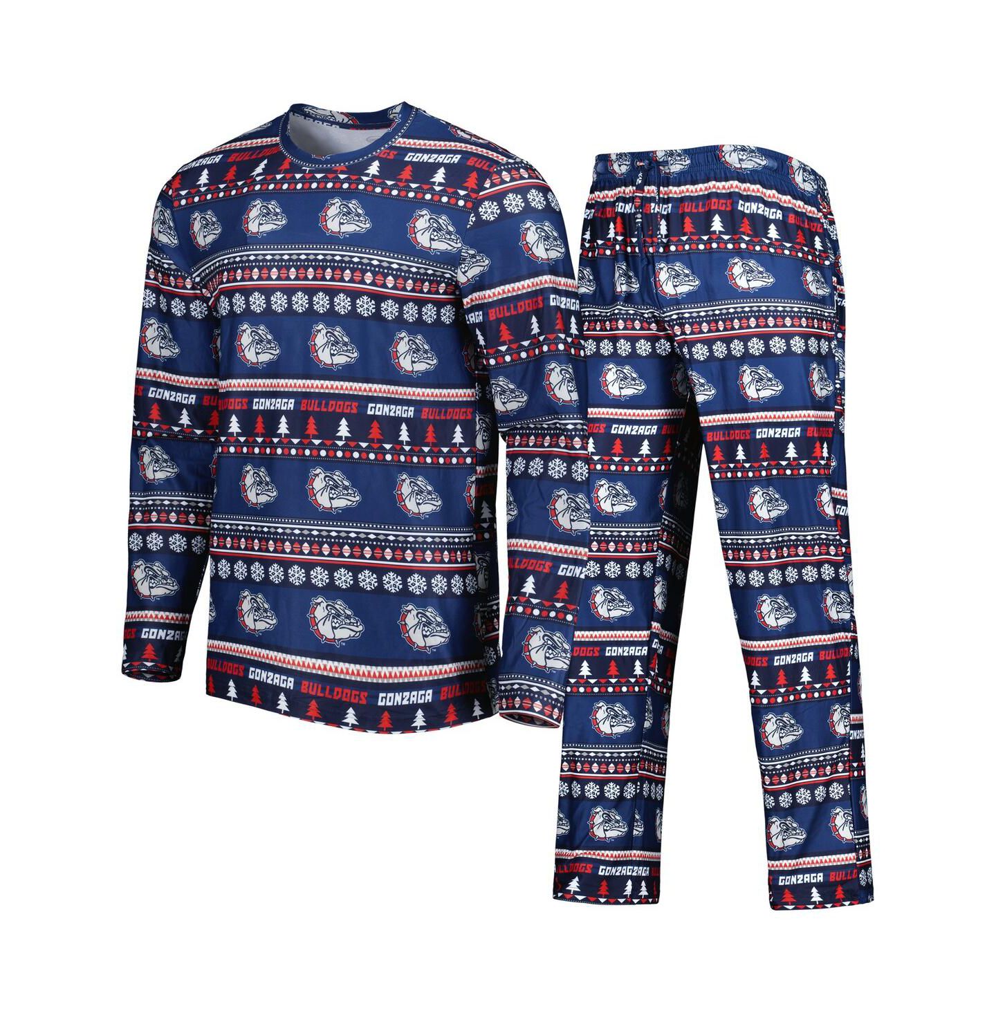 Мужская пижама Concepts Sport Gonzaga Bulldogs Swivel, Navy — фото 1