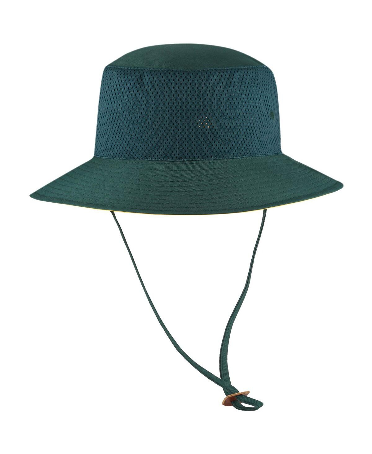 Shop 47 Brand Men's ' Green Oakland Athletics Panama Pail Bucket Hat