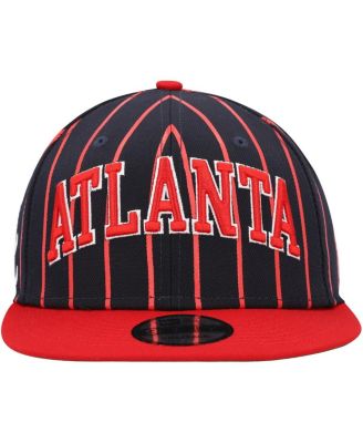 Men's Navy and Red Atlanta Braves City Arch 9FIFTY Snapback Hat