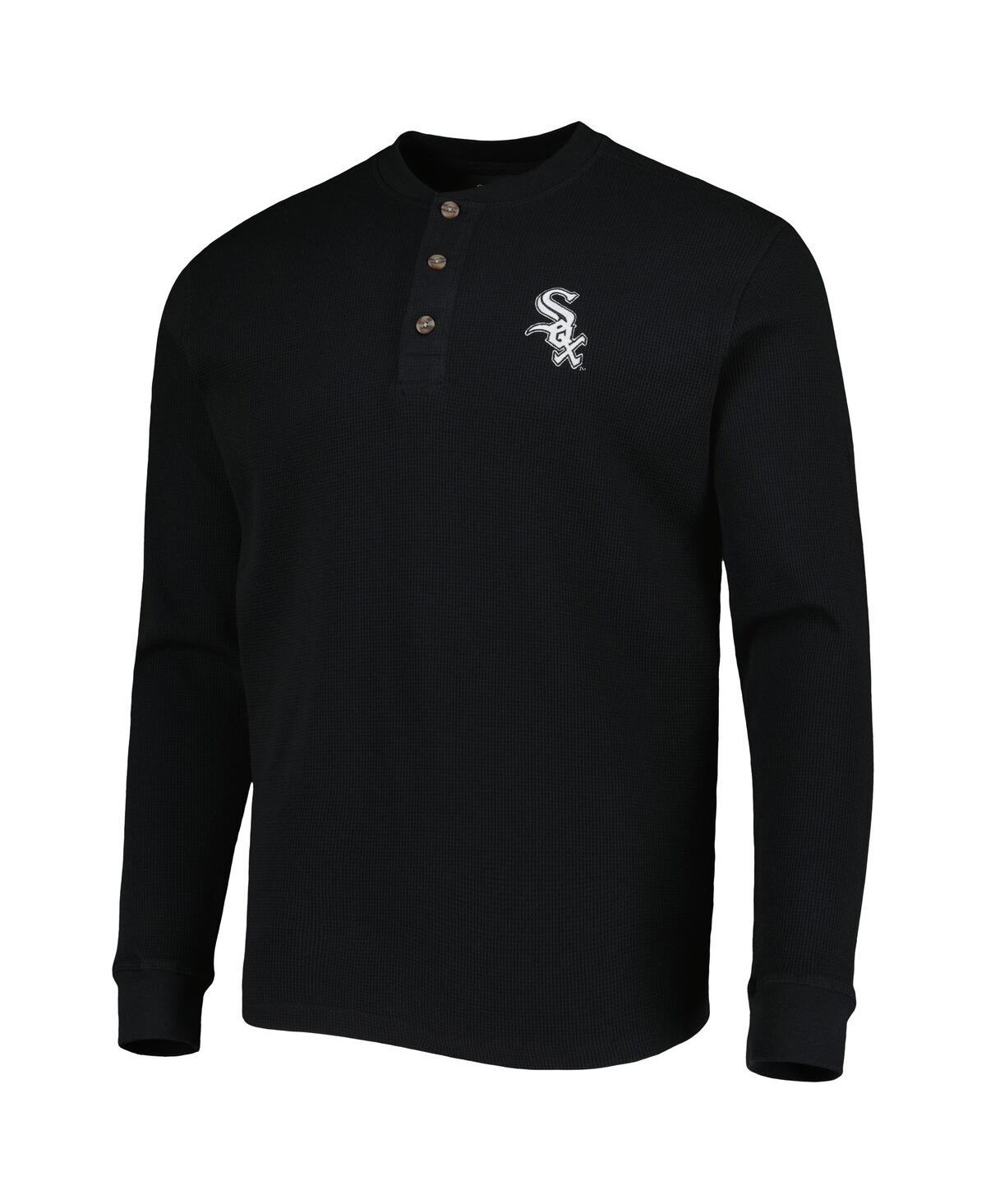 Shop Dunbrooke Men's  Chicago White Sox Black Maverick Long Sleeve T-shirt