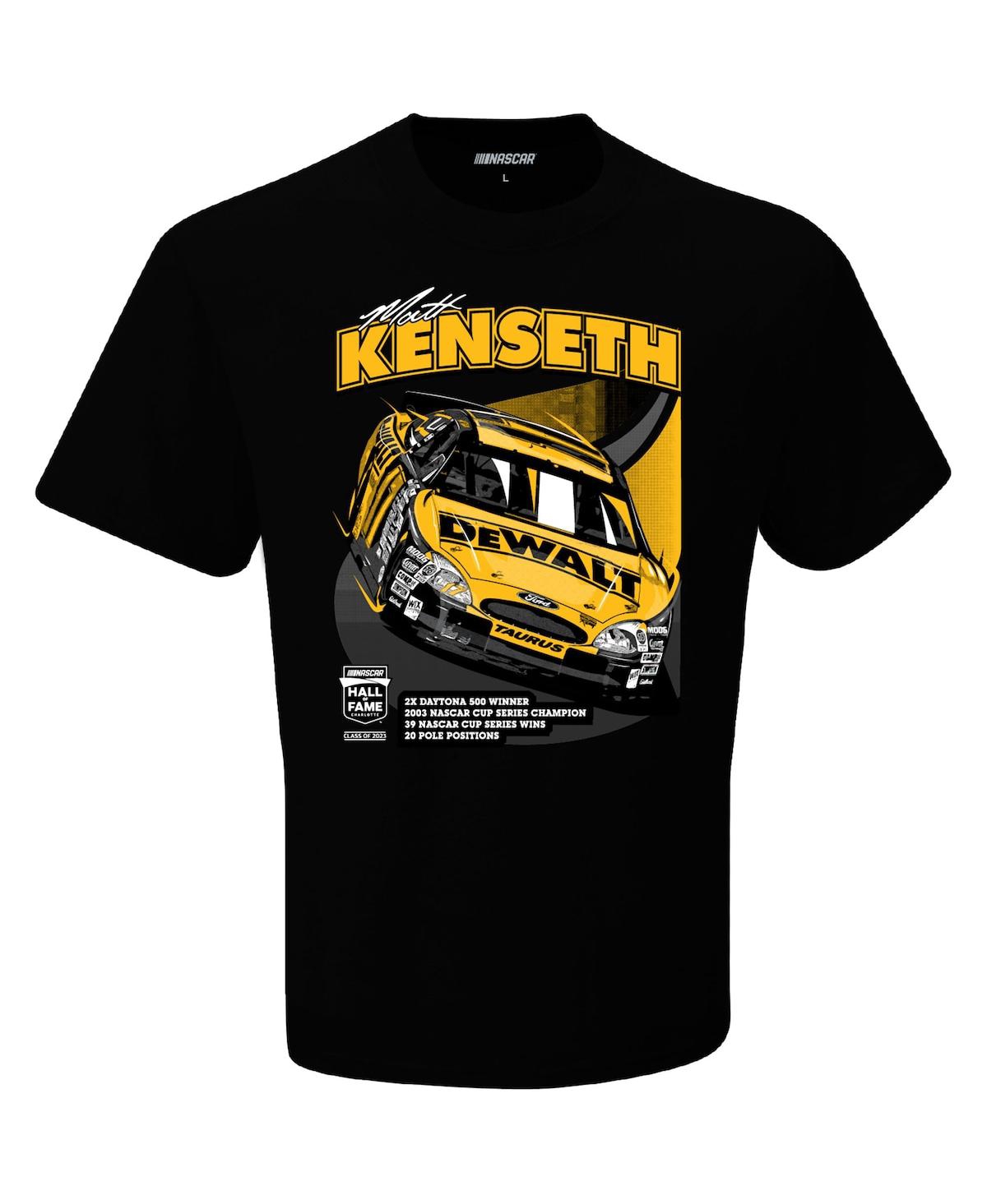 Checkered Flag Sports Men's  Black Matt Kenseth Nascar Hall Of Fame Class Of 2023 Inductee T-shirt In Black
