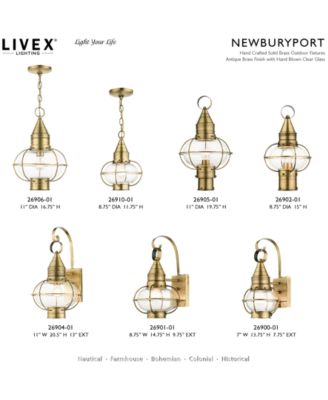 Newburyport 1 Light Outdoor Pendant Lantern