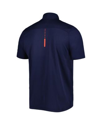 Men's Navy Auburn Tigers Motivate 2.0 Half-Zip Jacket