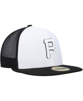 Men's White, Black Pittsburgh Pirates 2023 On-Field Batting Practice 59FIFTY Fitted Hat