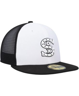 Men's White, Black Chicago White Sox 2023 On-Field Batting Practice 59FIFTY Fitted Hat