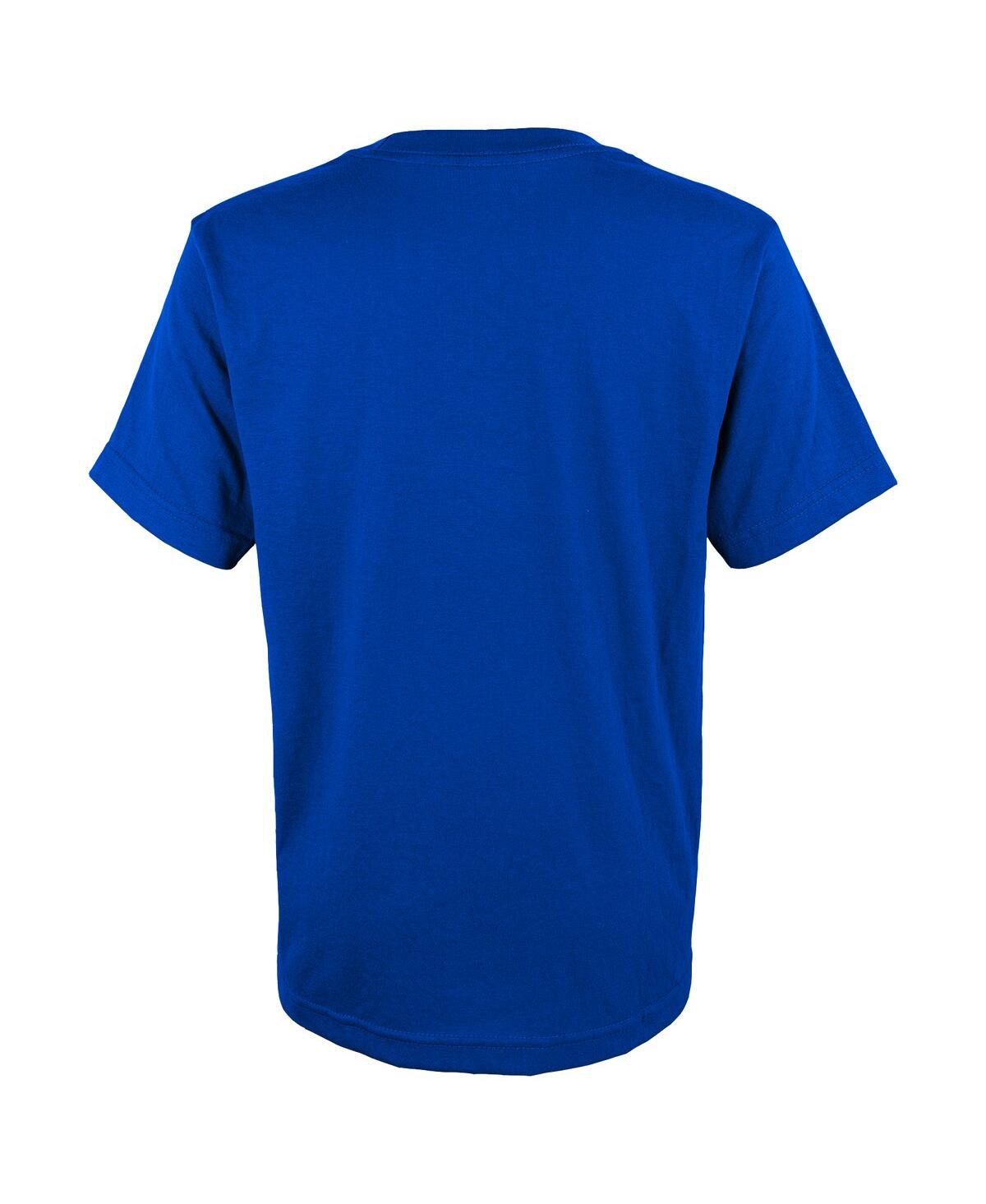 Shop Fanatics Big Boys And Girls  Royal Toronto Blue Jays 2022 Postseason Locker Room T-shirt