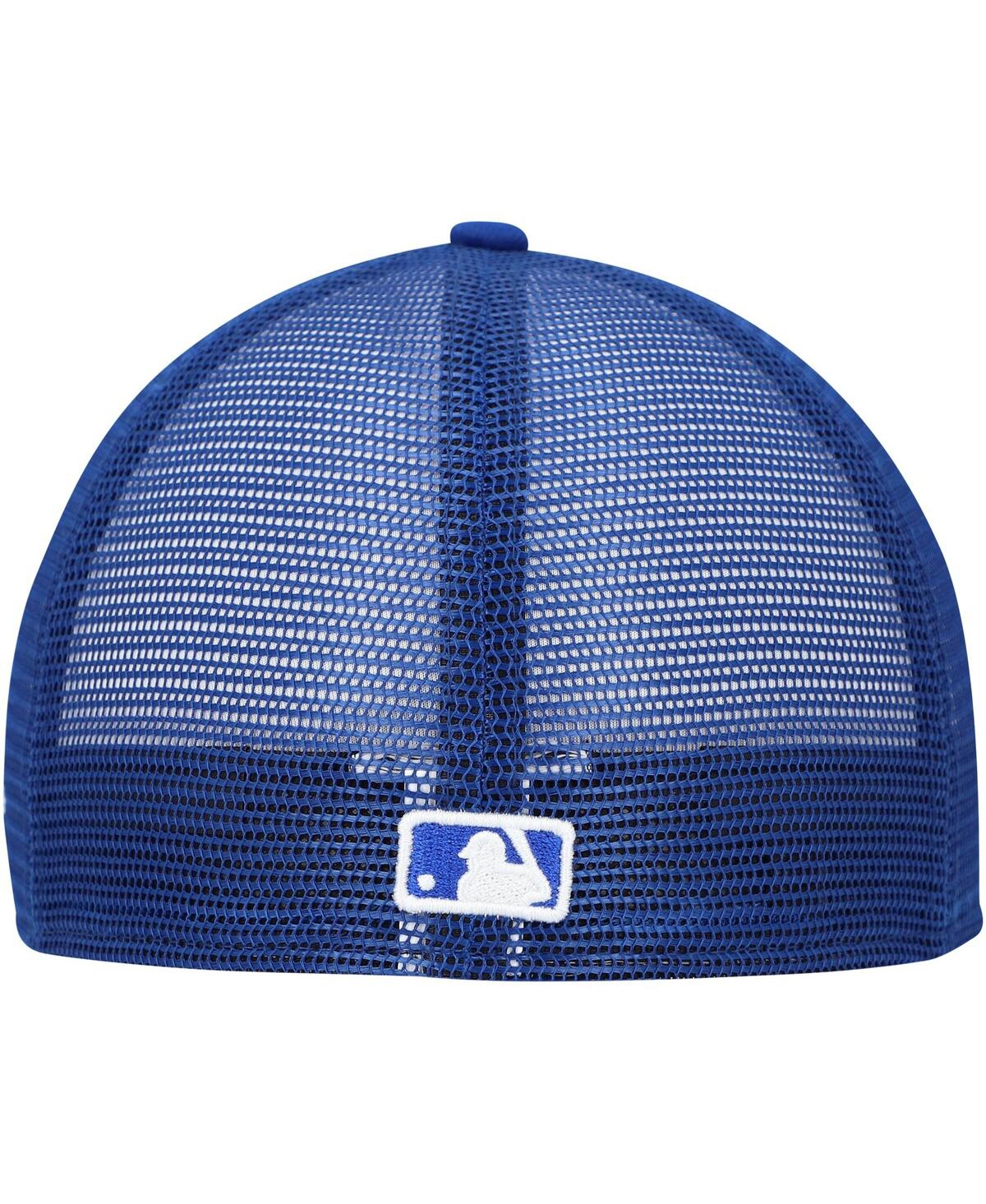 New Era Men's  White, Royal Toronto Blue Jays 2023 On-field Batting Practice 59fifty Fitted Hat In White,royal