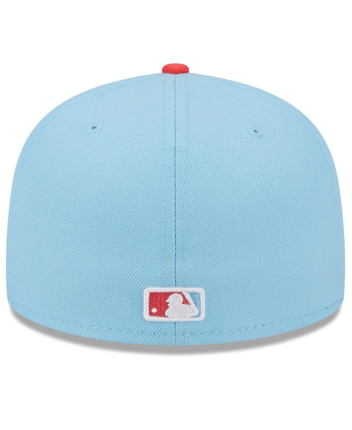 Men's New Era Red Chicago White Sox Spring Color Two-Tone 59FIFTY Fitted Hat - Red