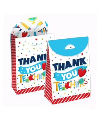 Big Dot Of Happiness Thank You Teachers Teacher Appreciation Gift Favor ...