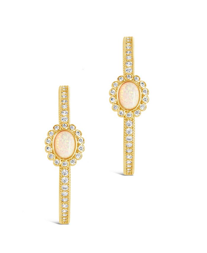 Erin Gray Laguna 18mm Hoops in Sterling Silver main image 0