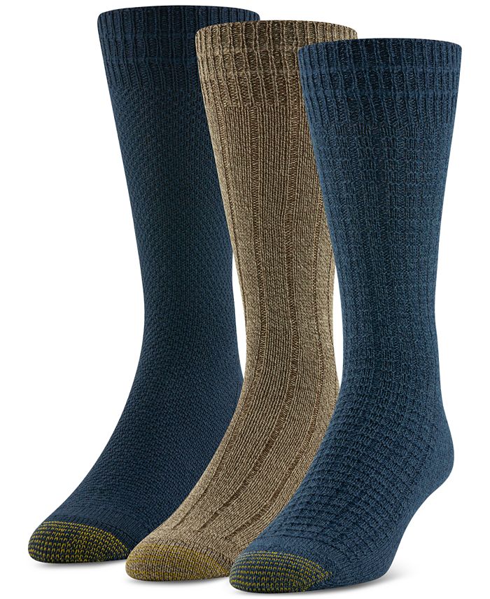 Gold Toe Men's 3Pk. Premium Texture Socks Macy's