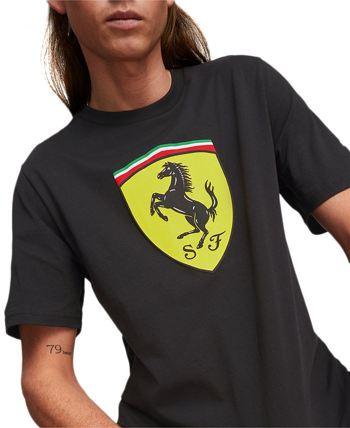 Puma Men's Ferrari Racing Shield Graphic T-Shirt - Macy's