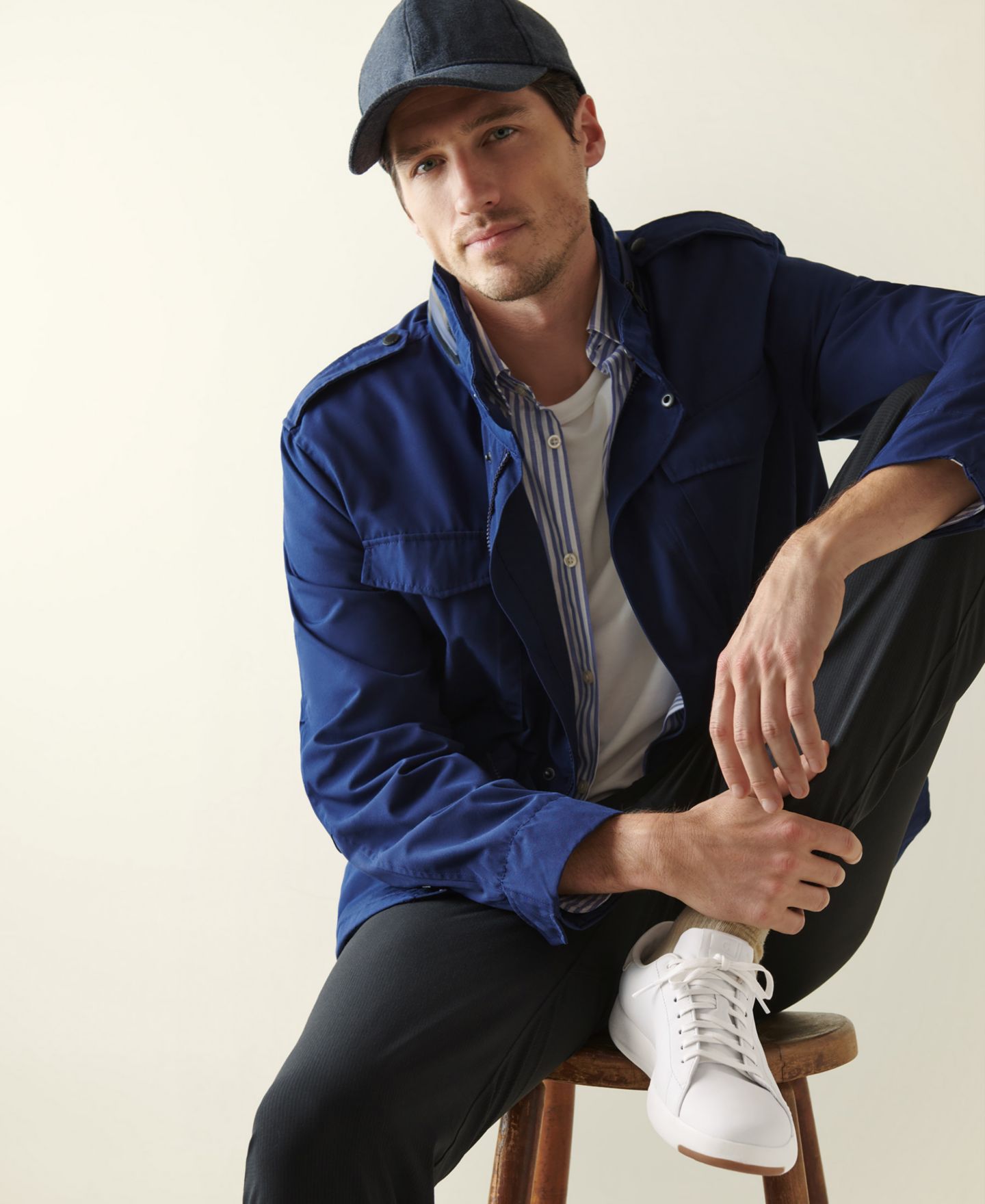 Мужские кроссовки Cole Haan GrandPro Tennis Sneaker, цвет: Woodbury Handstain — фото 8