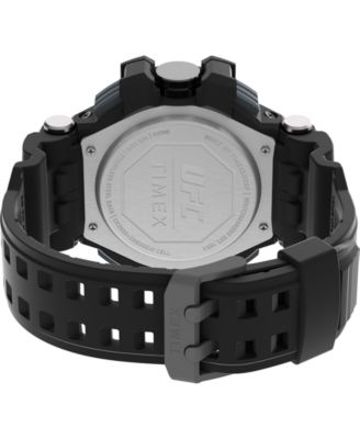 UFC Men's Quartz Tactic Resin Black Watch, 53mm