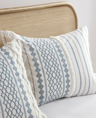 Imani Textured Cotton Chenille Printed 3-Pc. Comforter Set, King/Cal King