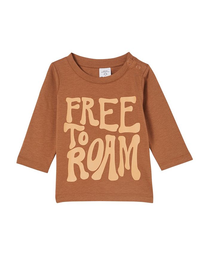 COTTON ON Baby Boys or Baby Girls Graphic Long Sleeved T Shirt Macy's