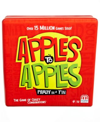 Mattel Games Apples to Apples "Game of Hilarious Crazy Combinations" Family Board Game