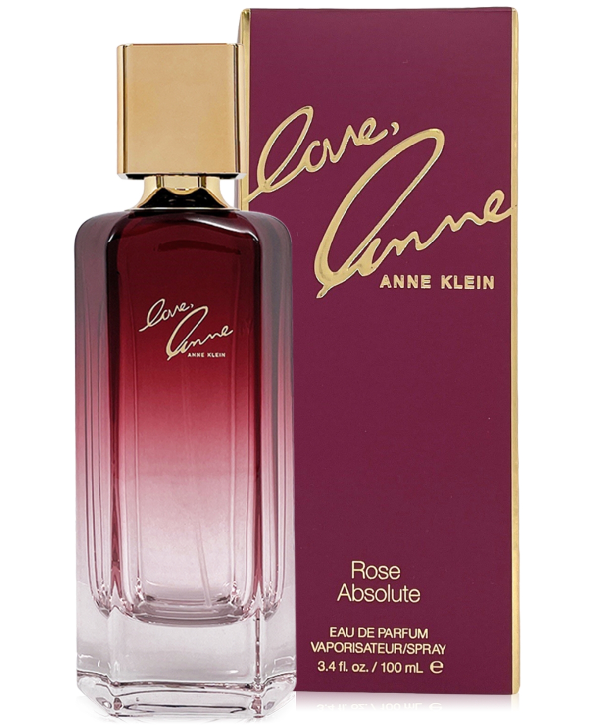 Anne Klein Love, Anne Rose Absolute Eau De Parfum Spray, 3.4 Oz.