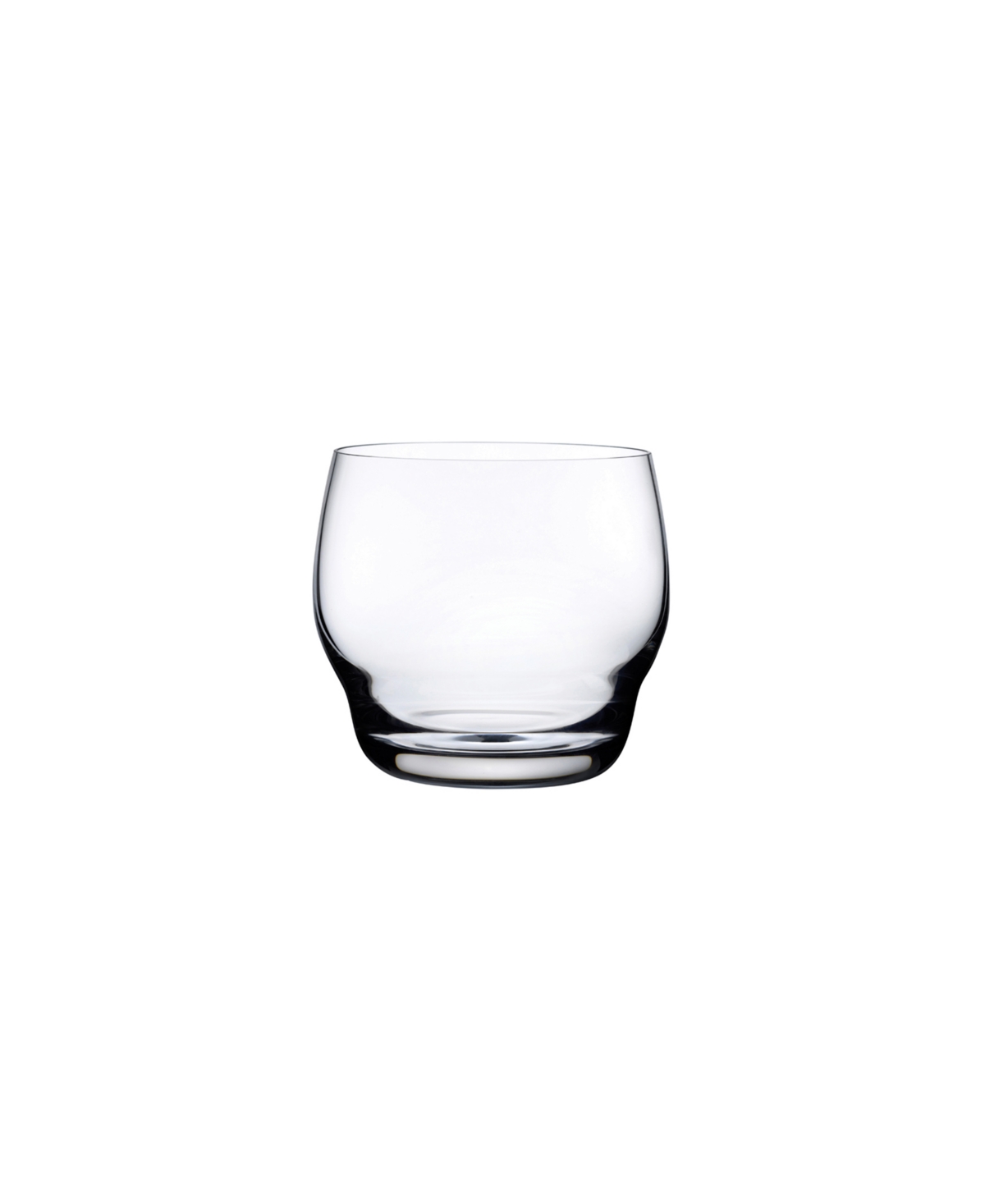 Nude Glass Heads Up 2-piece Whiskey Glass Set In Clear