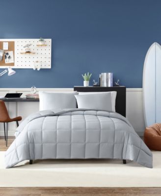 CLOSEOUT! Longdale Solid Reversible 2 Piece Comforter Set, Twin