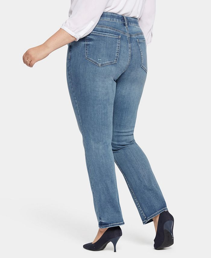 NYDJ Plus Size Waist Match Marilyn Straight Jeans Macy's