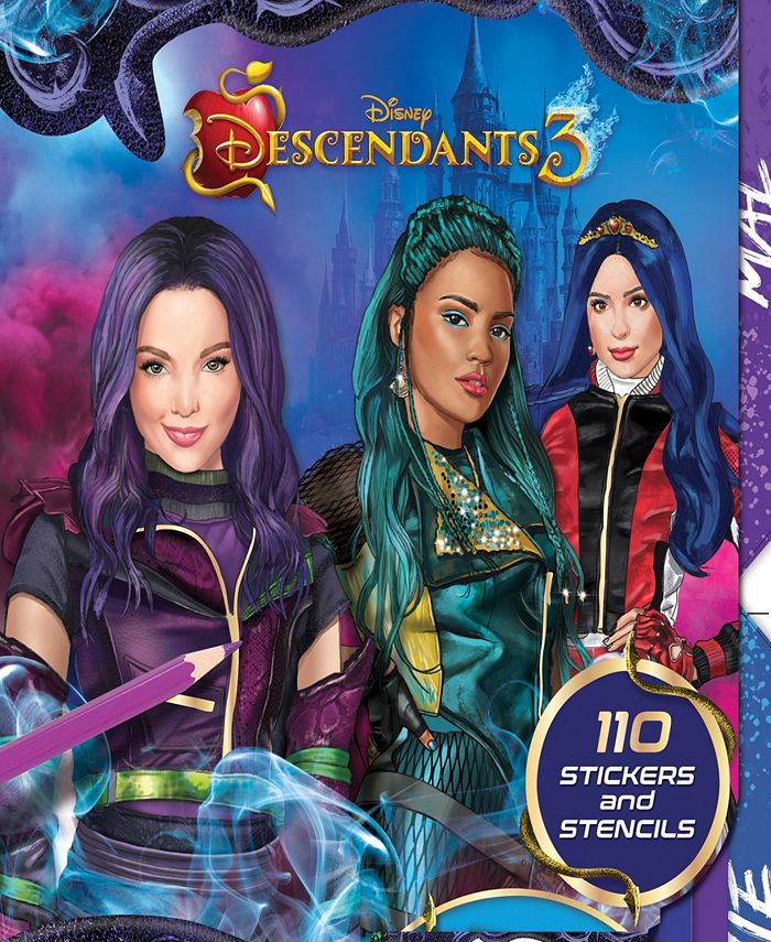 Disney Descendants 3 Fashion Design Sketchbook Make It Real, includes