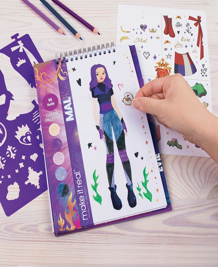 Disney Descendants Royal Wedding Fashion Design Sketchbook Make It Real