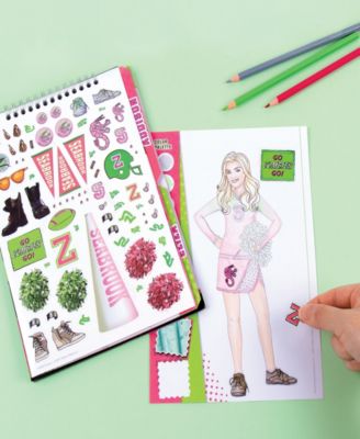 Fashion Design Tracing Light Table 9 Piece Set, Make It Real, Sketchbook, Stickers Coloring Pencils, Lights Up For Easy Tracing, Draw Sketch Create, Fashion Coloring Book, Tweens Girls