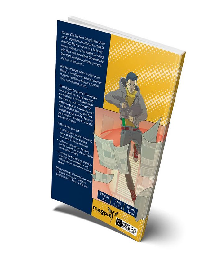 Magpie Games Masks a New Generation Halcyon City Herald Collection