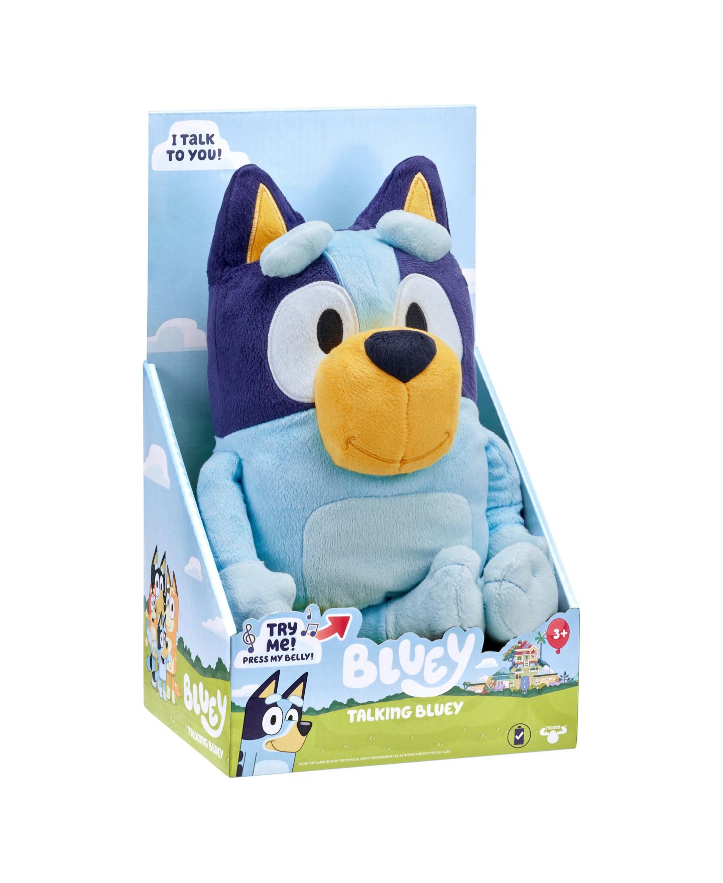 Детская мягкая игрушка Bluey Sound Effects Plush — фото 5