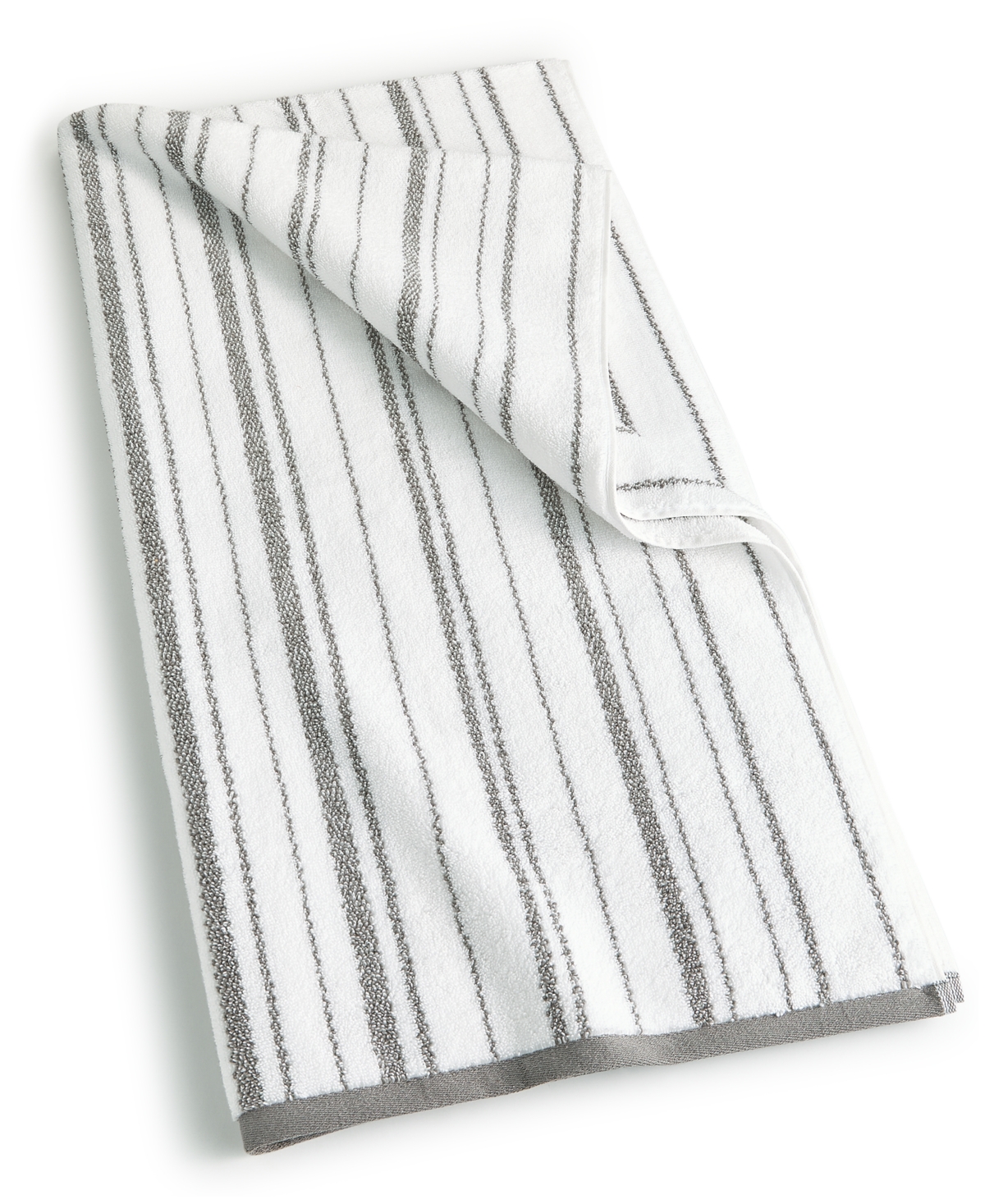 Charter Club Elite Stripe Bath Towel, Created For Macy's In Smoke Combo