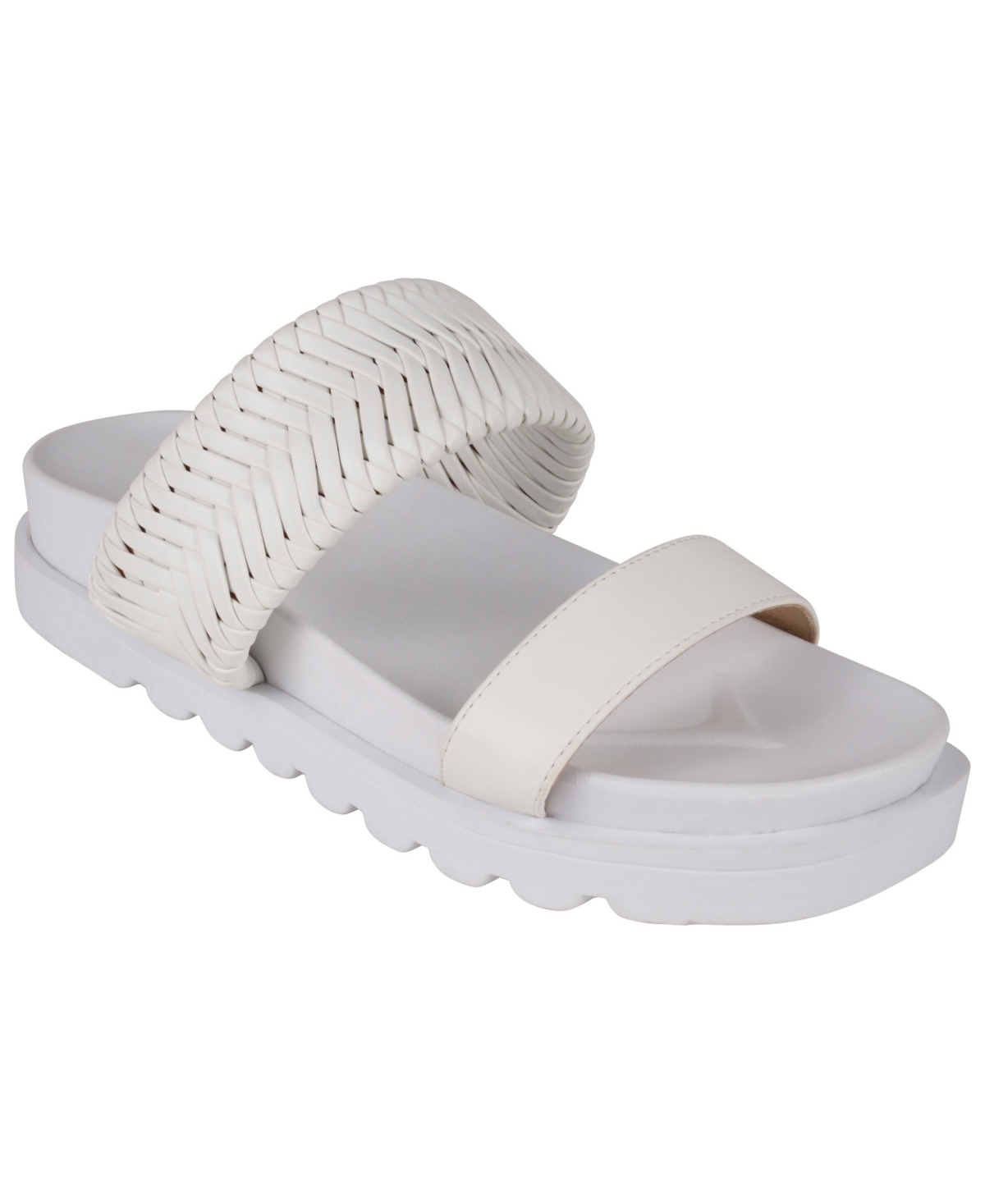 Gc Shoes Women's Jojo Footbed Sandals In White