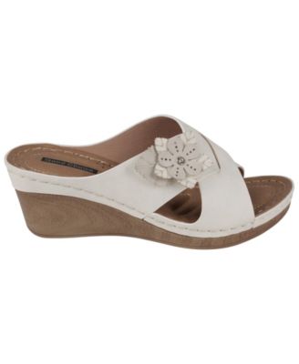 Women's Selly Flower Wedge Sandals