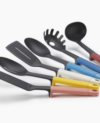 Elevate Carousel 6-Piece Utensil Set with Rotating Storage Stand