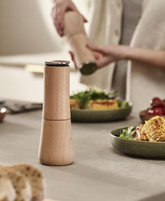Milltop Wood Non-Spill Pepper Mill