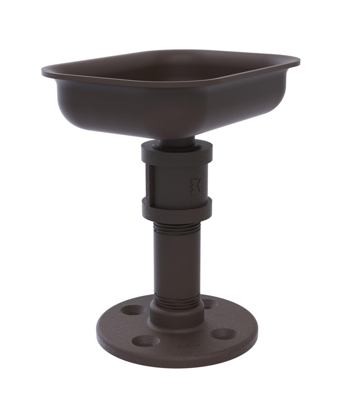 Allied Brass Pipeline Collection Vanity Top Soap Dish In Oil Rubbed Bronze