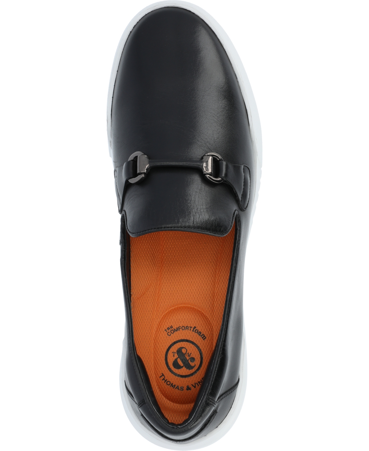 Thomas & Vine Men's Dane Plain Toe Bit Loafer Casual Shoes