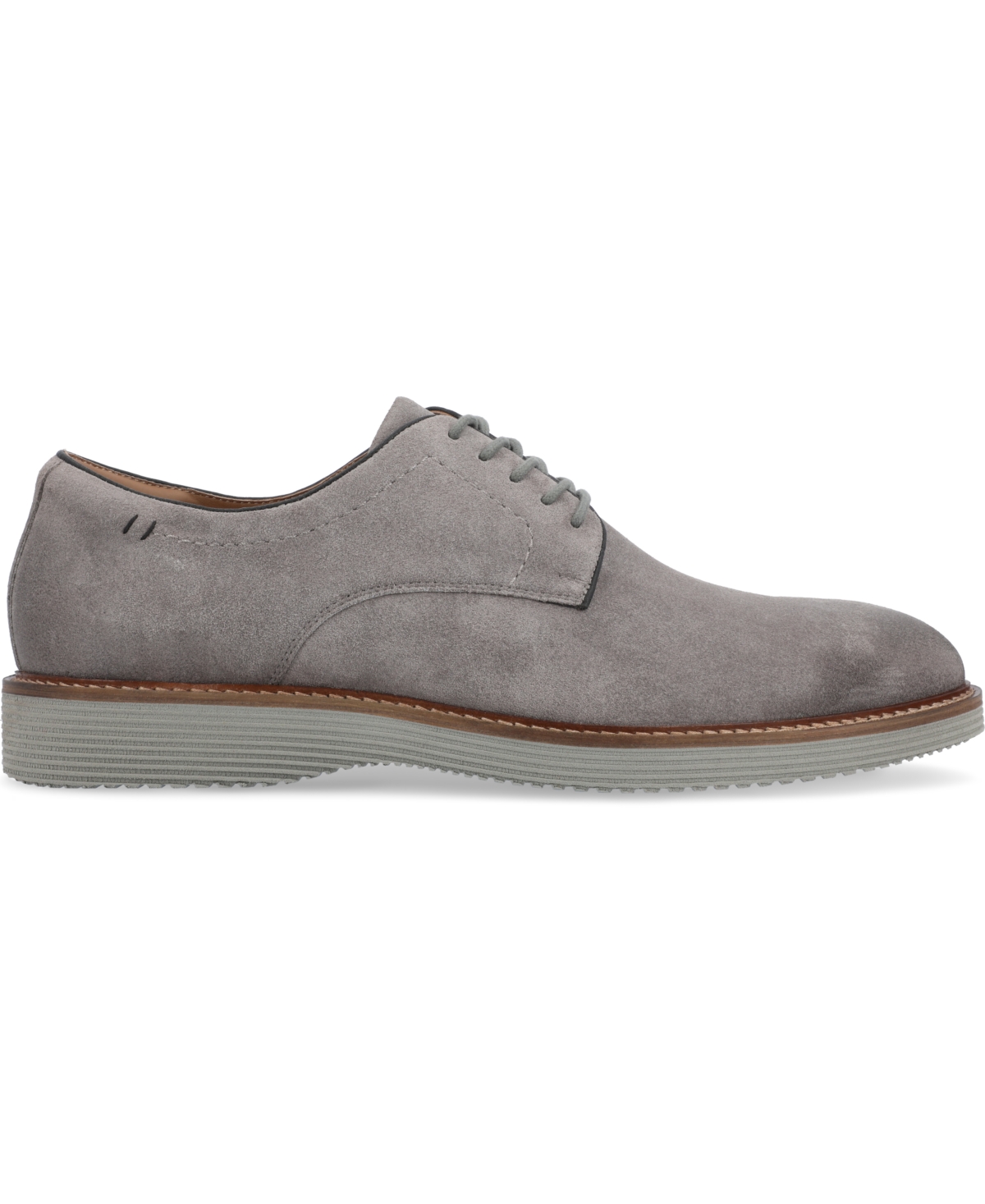 Thomas & Vine Men's Seneca Plain Toe Derby Casual Shoes