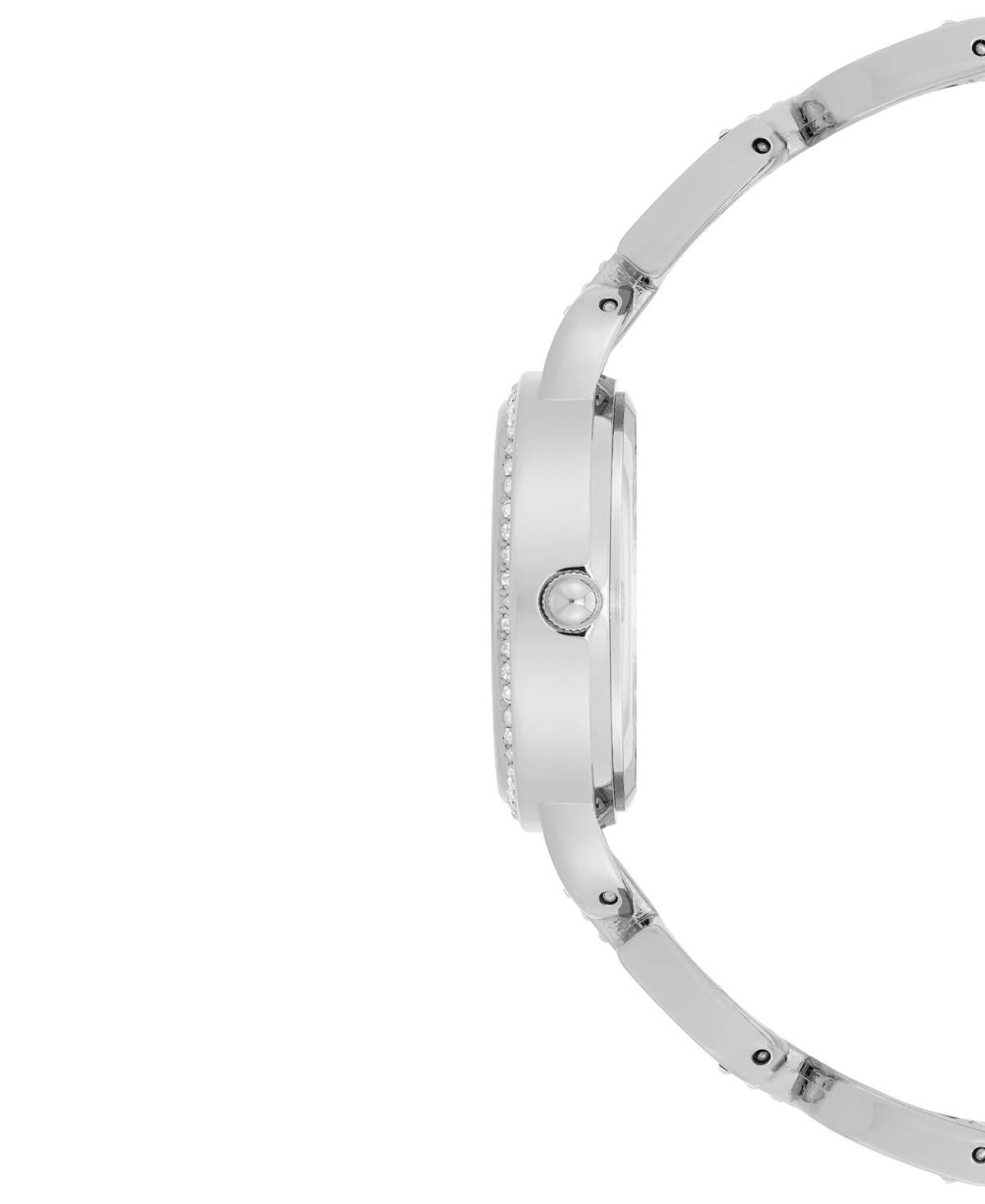Shop Anne Klein Women's Crystal Accent Bracelet Watch 31mm Gift Set In Gold Tone