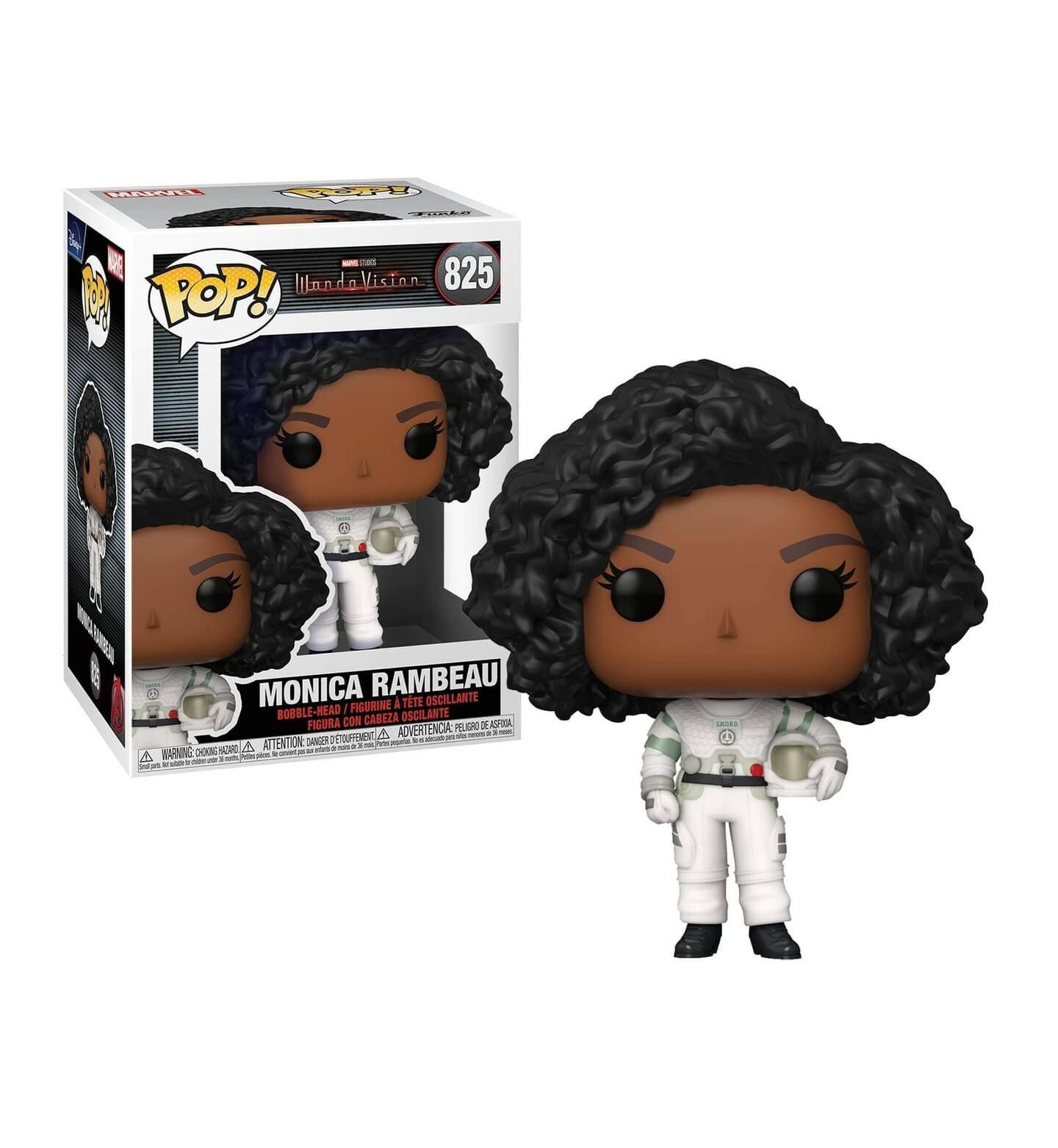 Детская фигурка Funko Marvel WandaVision POP Vinyl Figure Monica Rambeau, цвет: Коричневый — фото 2