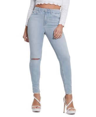 GUESS Women s Icon High Rise Skinny Jeans Macy s