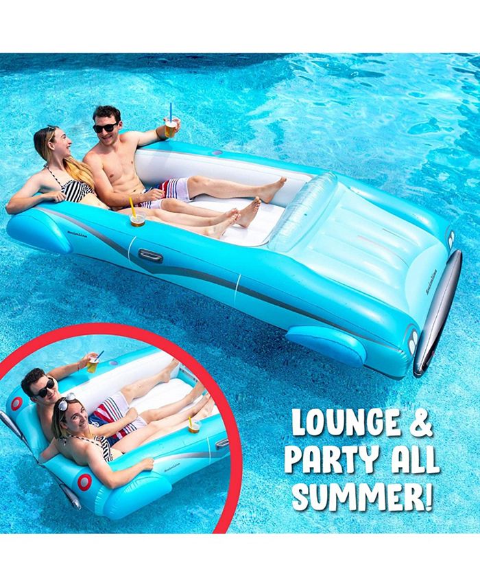 Hoovy Car Pool Float Giant Pool Floats for Adults Car Float for